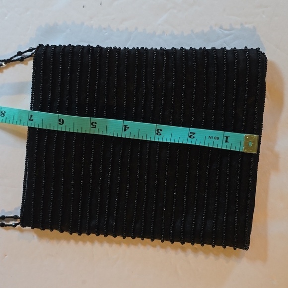 Gap Dainty SMALL Evening bag Top snap closure Little black bag Neutral Minimal - Picture 4 of 8